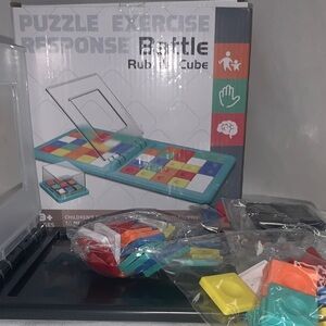 Colorful Puzzle Exercise Battle Cube for Kids